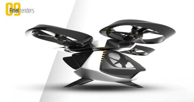 Autonomous Passenger Drone by Robert Kovacs (7)