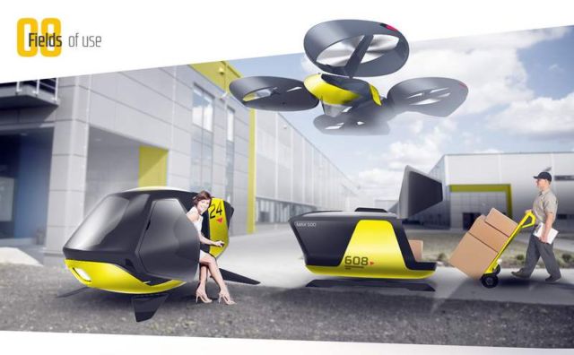Autonomous Passenger Drone by Robert Kovacs (2)
