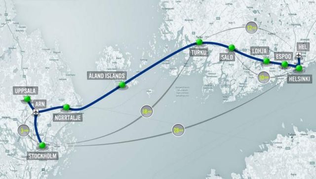 Hyperloop to Connect Helsinki and Stockholm in 28 Minutes