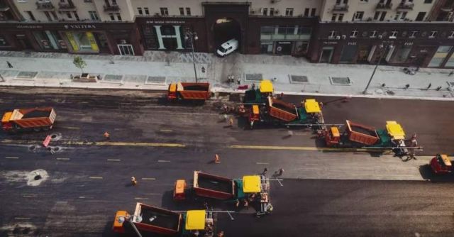 Reconstruction of the Tverskaya street (1)