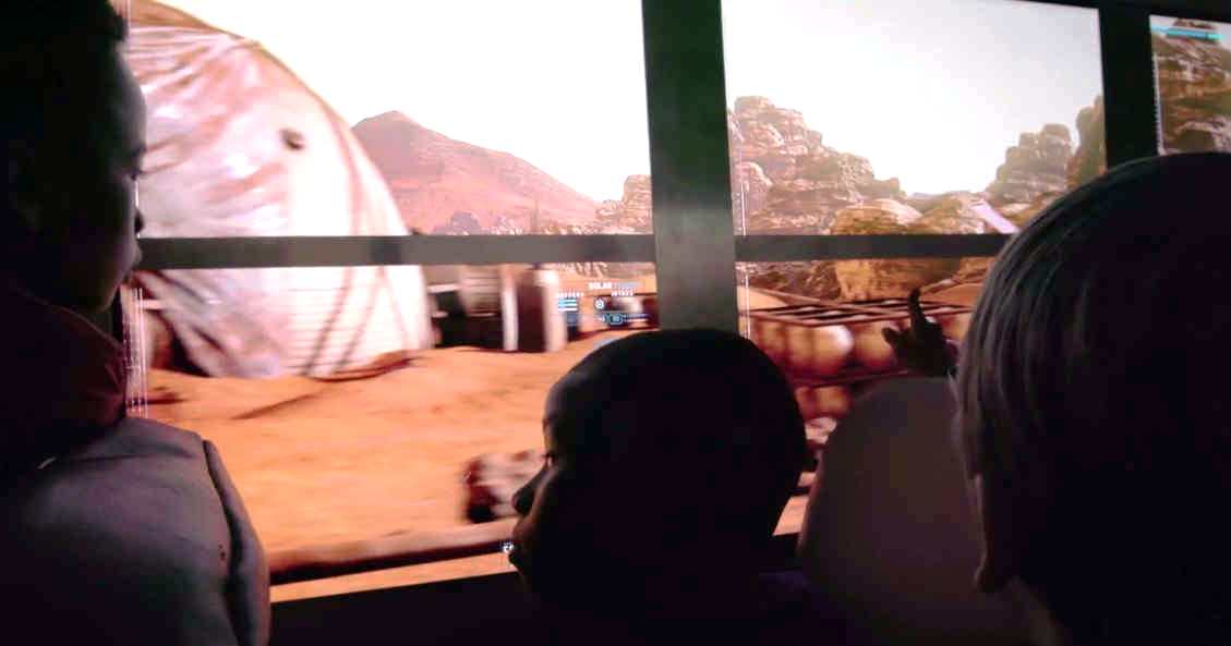 Virtual Trip to Mars in a School Bus 1
