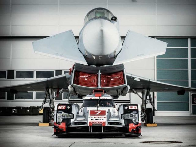 Audi R18 e-tron quattro vs. Eurofighter Typhoon