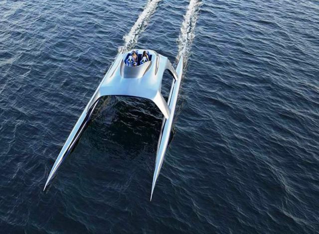 Glider Luxury Sports Yacht 
