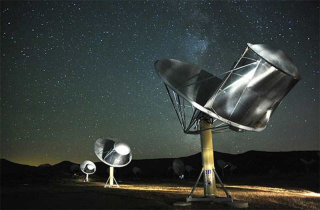 The Allen Telescope Array in California