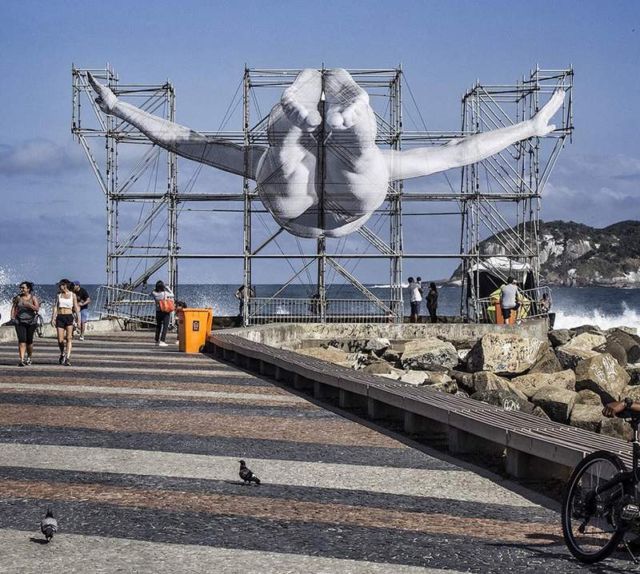 Public artworks by JR across Rio de Janeiro (4)