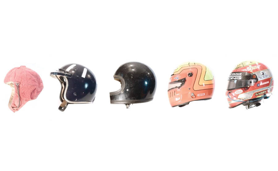 The Evolution of Racing Helmets 1