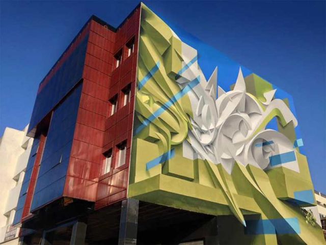 3D Graffiti by Italian Street Artist Peeta (9)