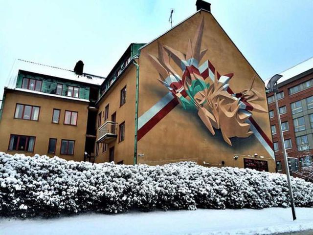 3D Graffiti by Italian Street Artist Peeta (2)