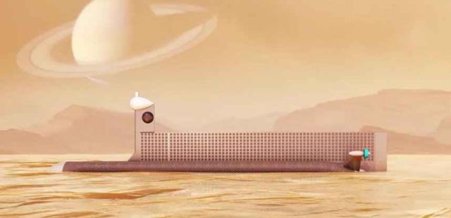 Autonomous Submarine To Explore Titan’s Ocean 