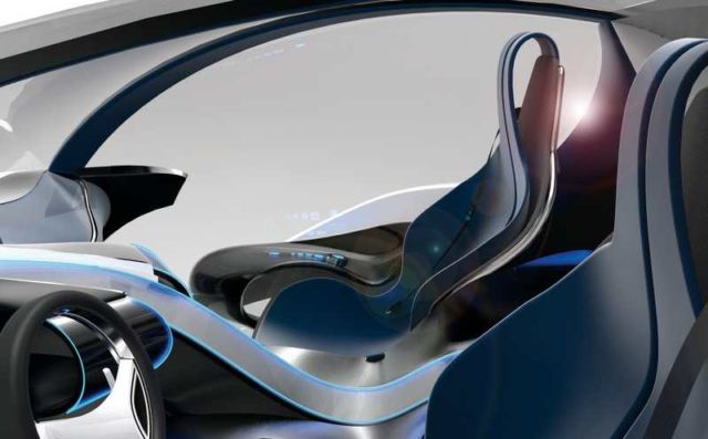 E- legance futuristic electric car (2)