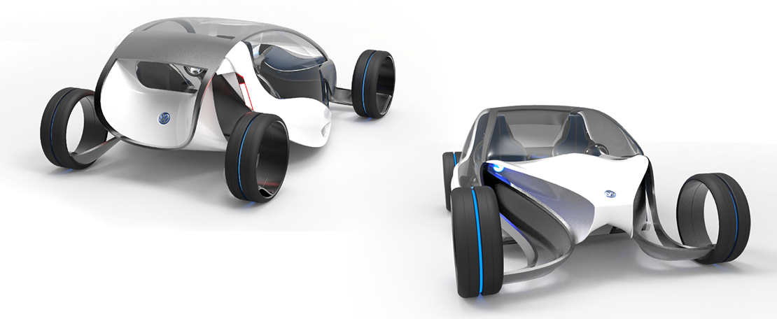 E- legance futuristic electric car (1)