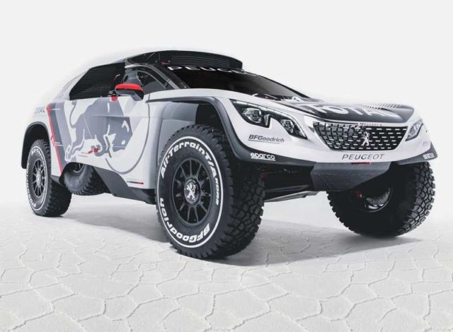 Peugeot 3008 DKR race car 