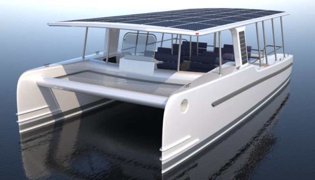 SoelCat Solar-powered motor boat (3)