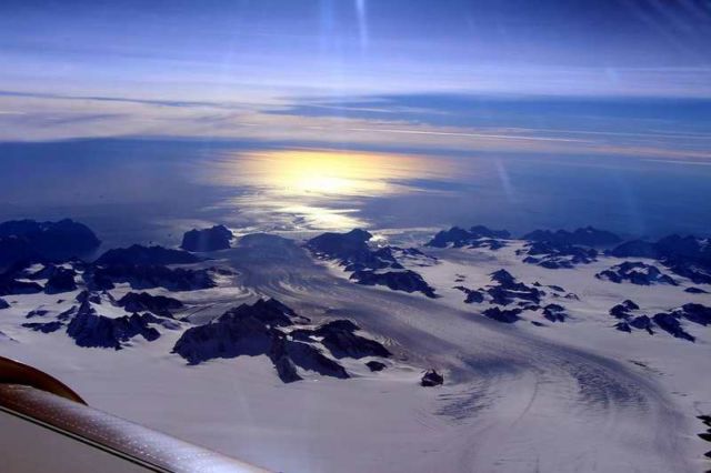 Summer Melt on Greenland Ice Sheet