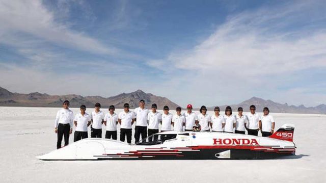This three-cylinder Honda sets new record 
