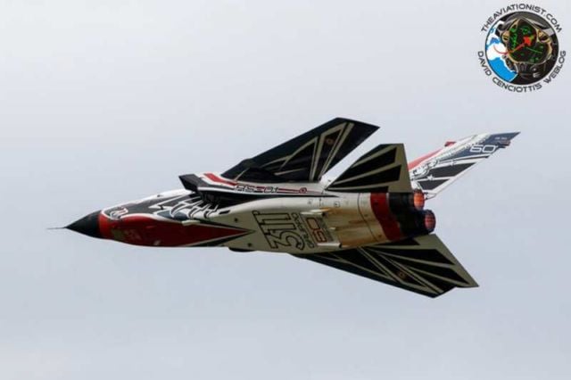 A Tornado Fighter in a special livery