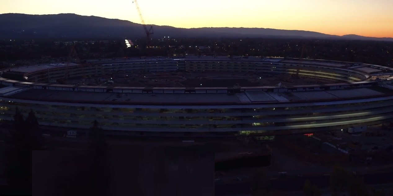 Glowing Apple Campus 1