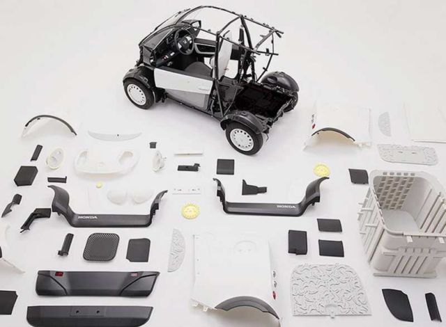 Honda - Kabuku 3D print electric Mini Van