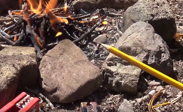 Starting a Fire with a Pencil