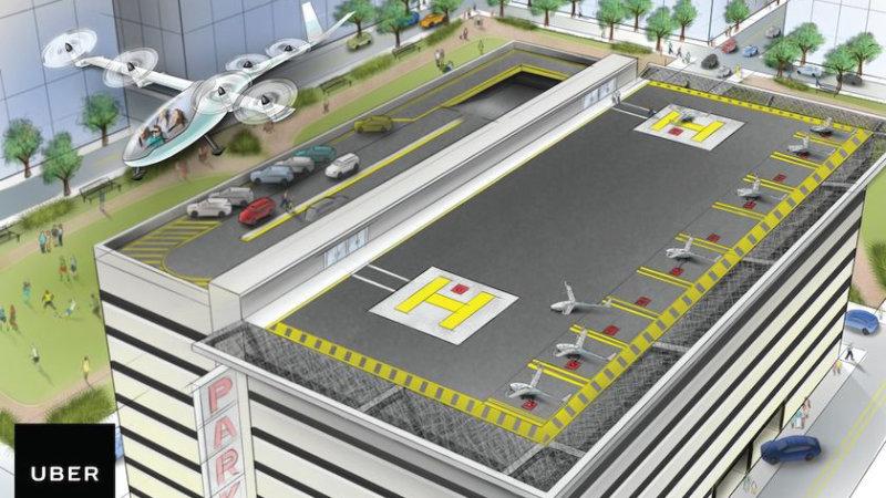 Ubers plans for a Flying Car 1