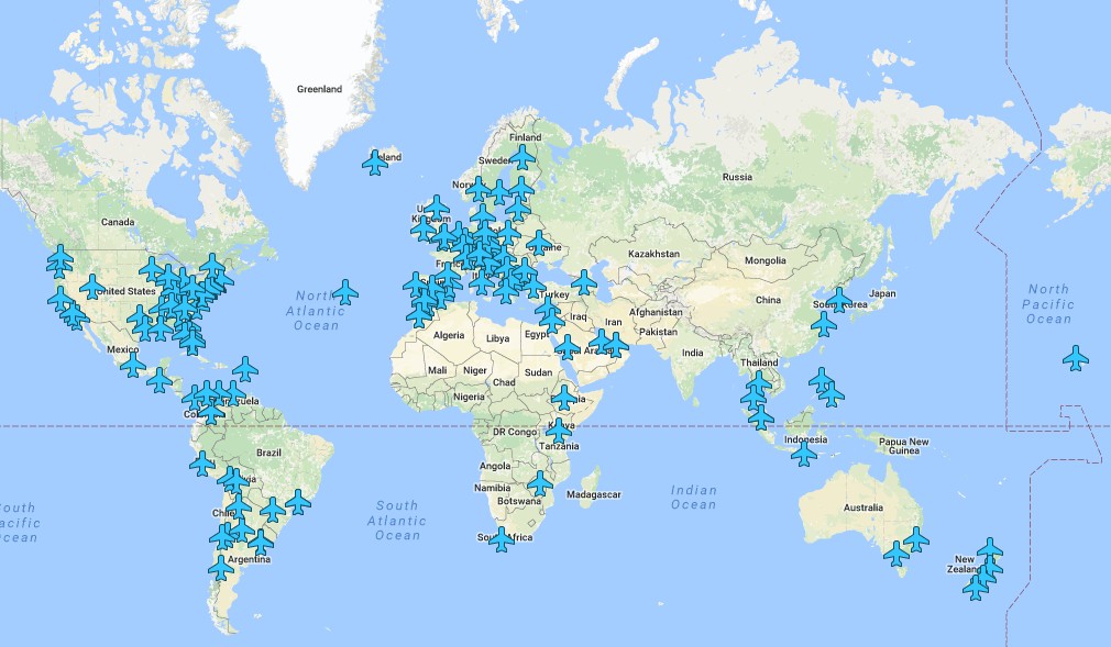 Wireless Passwords from Airports around the World 1