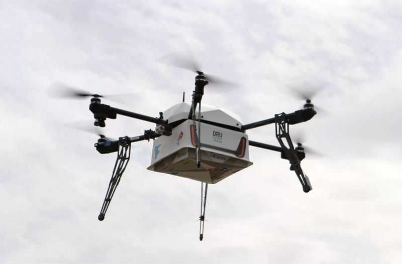 Dominos is now delivering Pizza via Drones 1