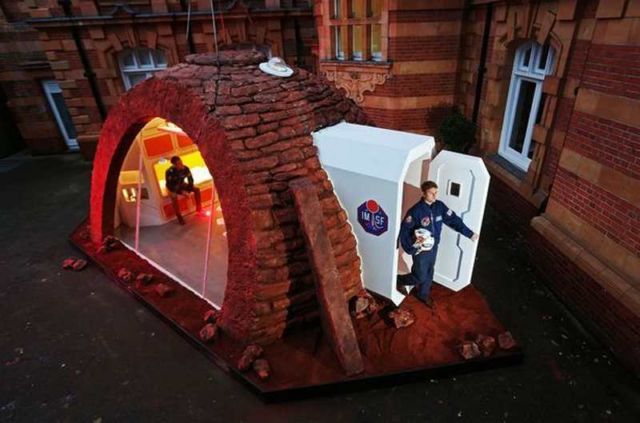 Martian show home