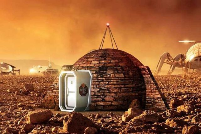 Martian show home