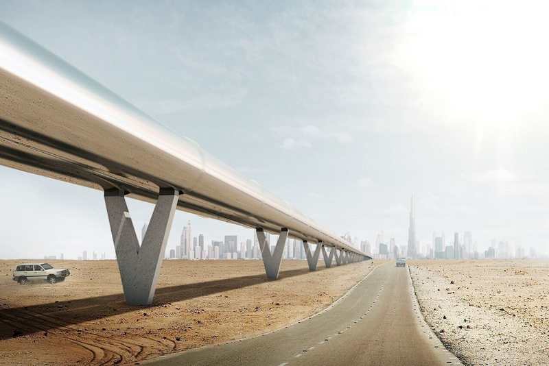 Hyperloop system between Dubai and Abu Dhabi (5)
