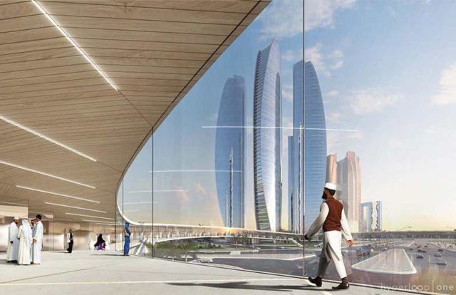 Hyperloop system between Dubai and Abu Dhabi (4)