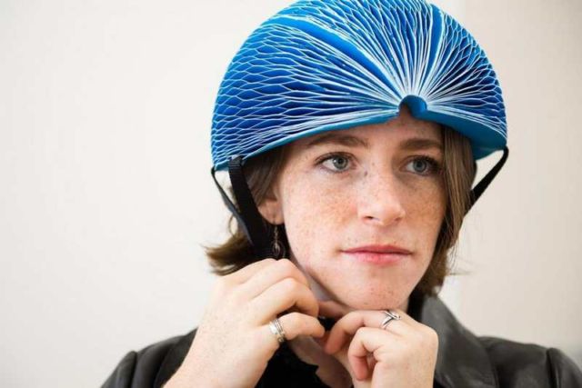EcoHelmet Foldable Paper bike Helmet