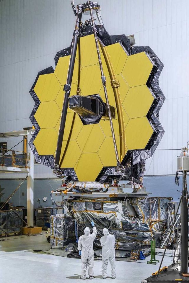 Webb Space Telescope completed