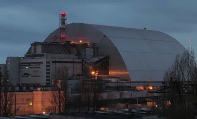 Chernobyl's gigantic Radiation Shield