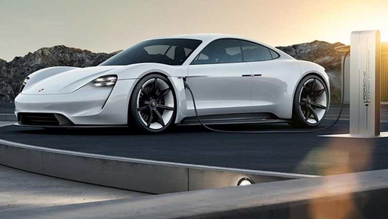 Porsche all-electric Mission E