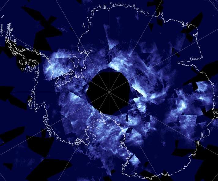 Glow-in-the-Dark Clouds in Antarctica