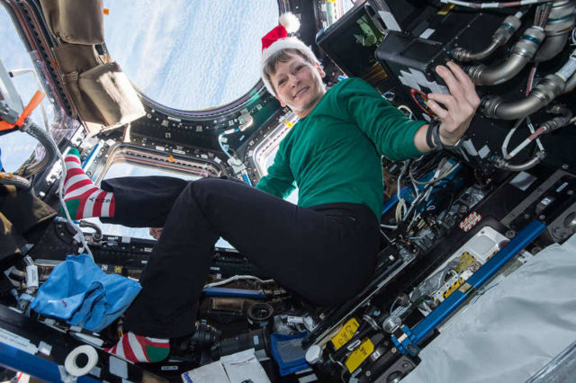 Holiday Greetings from the Space Station 