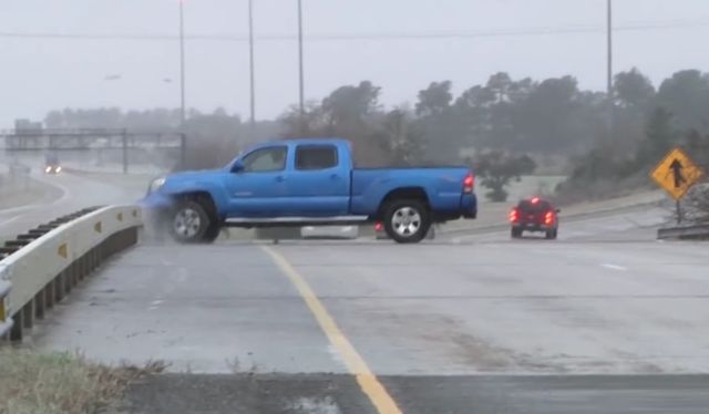 How to correct a slide on an Icy Road 2