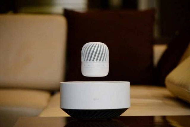 LG's Levitating Portable Speaker