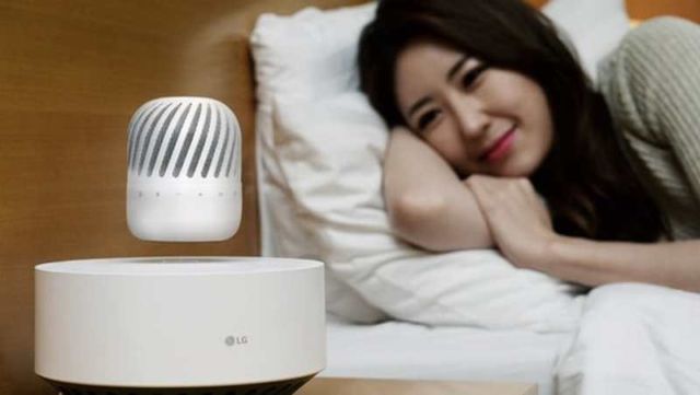 LG's Levitating Portable Speaker 