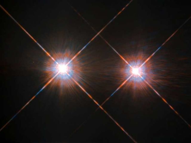 Alpha Centauri A and Alpha Centauir B