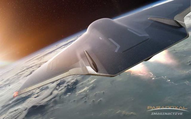 Paradoxal Hypersonic Passenger aircraft 