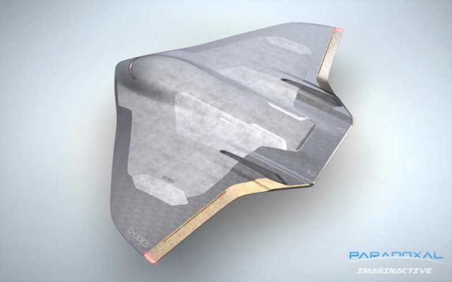 Paradoxal Hypersonic Passenger aircraft (4)
