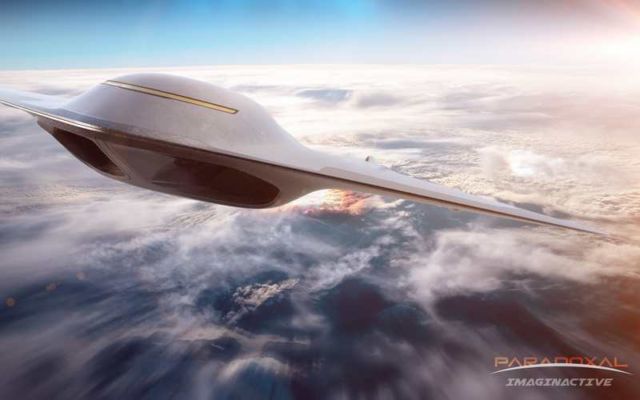 Paradoxal Hypersonic Passenger aircraft (3)