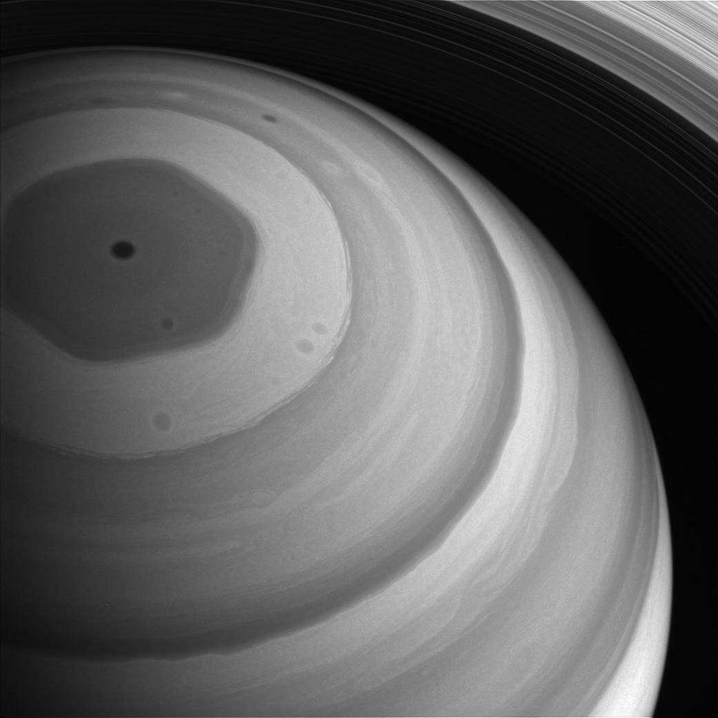 Saturns Northern region is bathed in Sunlight 1