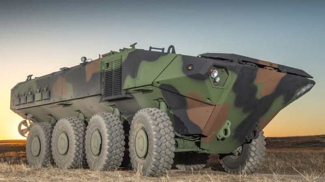 The new Amphibious Combat Vehicle for U.S. Marines