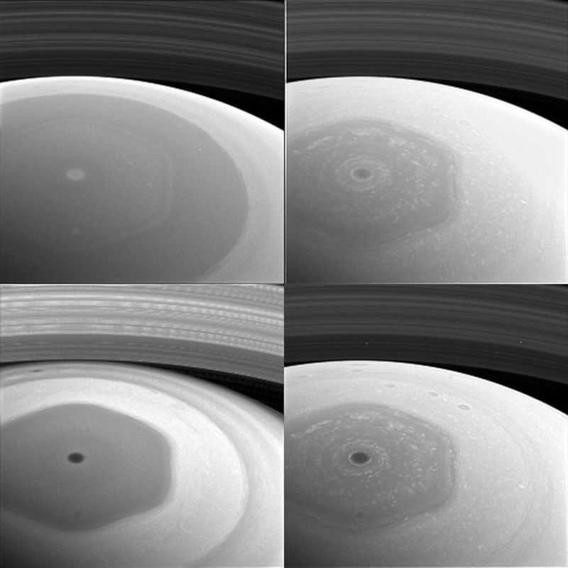 Saturn's Turbulent North