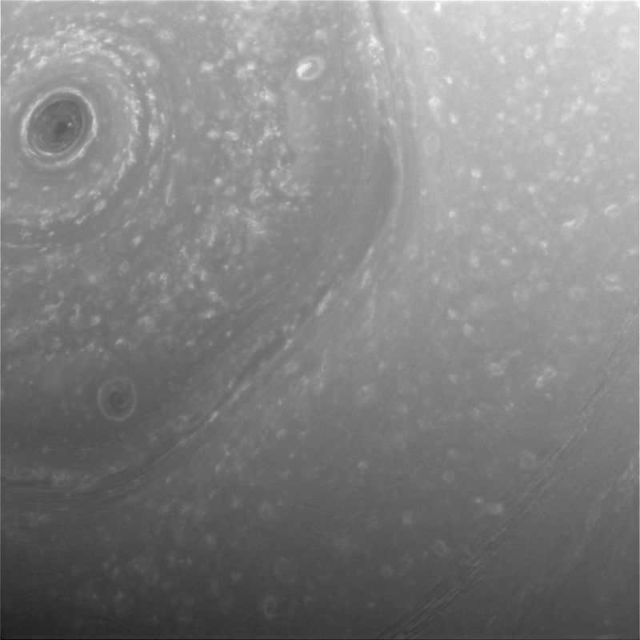 Saturn's Turbulent North