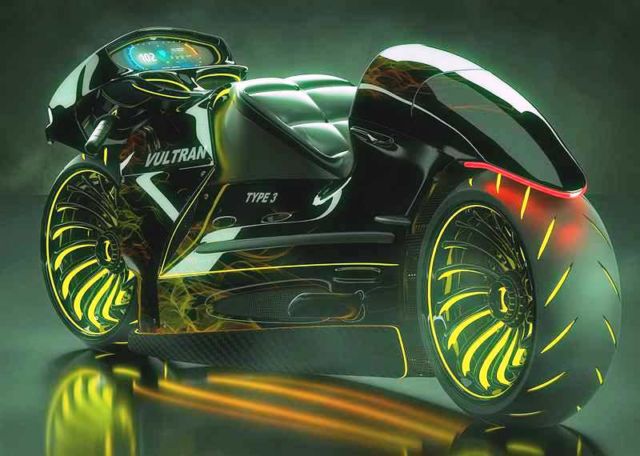 Vultran Type 3 motorcycle concept