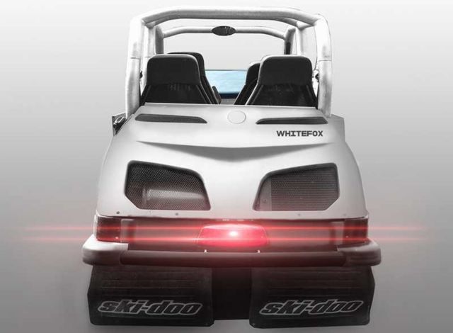 Whitefox four-seater Snowmobile (1)
