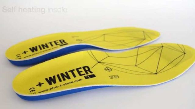 +Winter- self-heating insoles